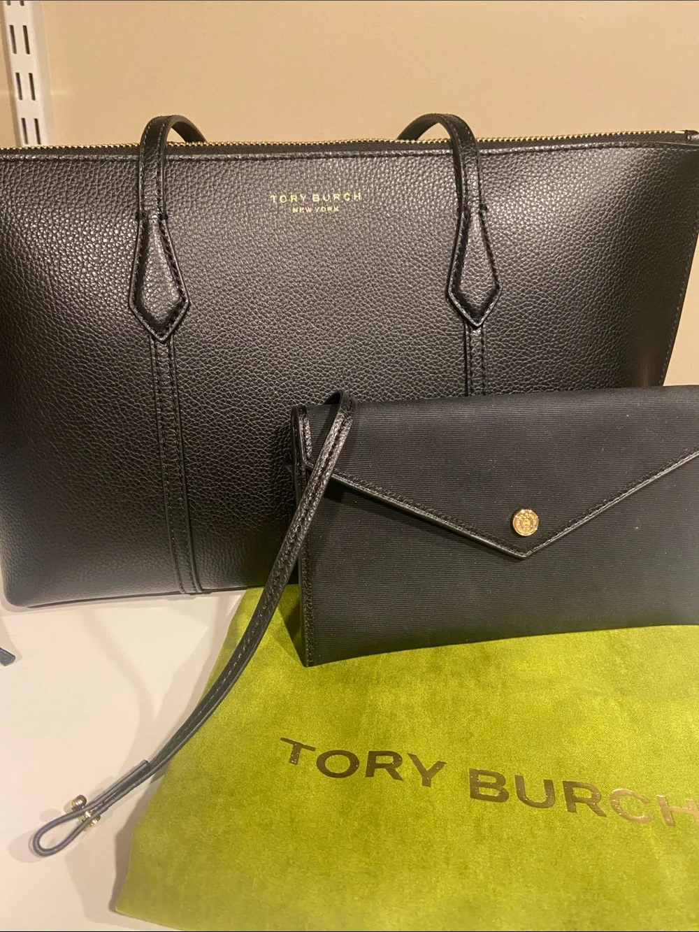 Tory Burch Small Perry Zip Tote